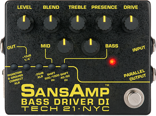 TECH 21 SansAmp Bass Driver DI 