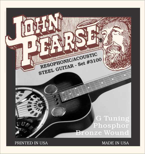 John Pearse Strings Phosphor Bronze Resophonic 16-59 #3100