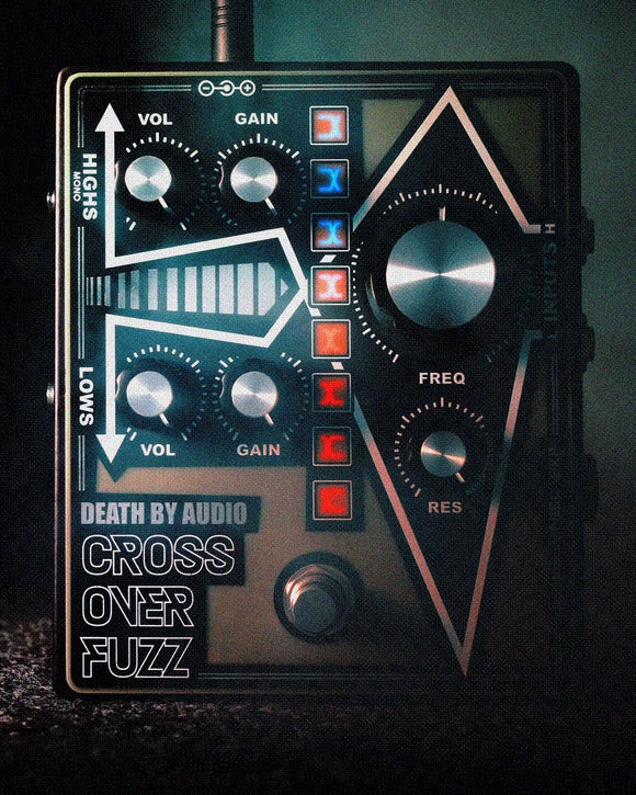DEATH BY AUDIO CROSSOVER FUZZ. *Free Shipping in the USA