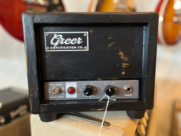Greer Amps Mini-Chief 3w Head Silver *Free Shipping in the USA*