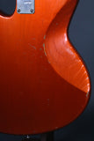 Novo Guitars Serus J Candy Apple Orange Light Distress *Free Shipping in the US*