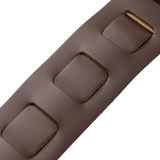 Levy's Amped Leather Series M26PD-BRN-CRM Guitar Strap *Free Shipping in the USA*