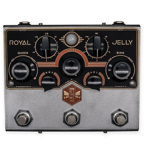 Beetronics Royal Jelly Fuzz/Overdrive Blender Demo Model