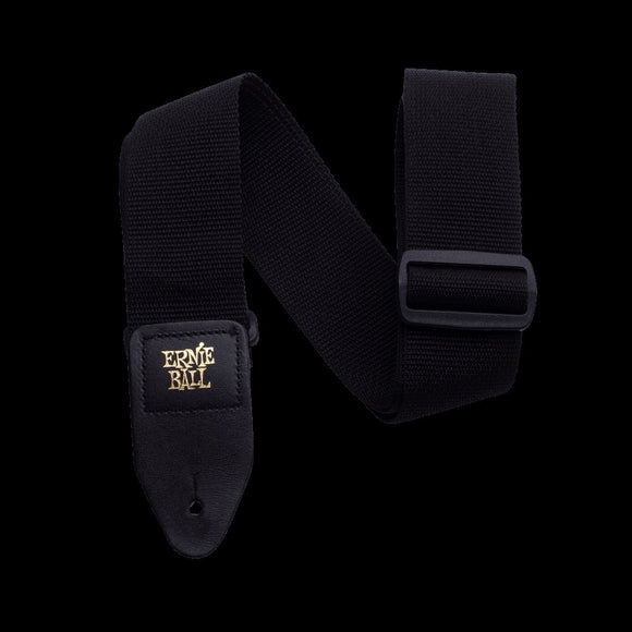 Ernie Ball Polypro Guitar Strap/Bass Strap - Black