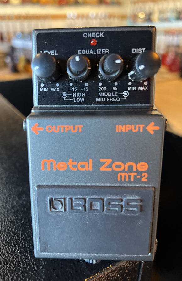 Boss MT-2 Metal Zone Used