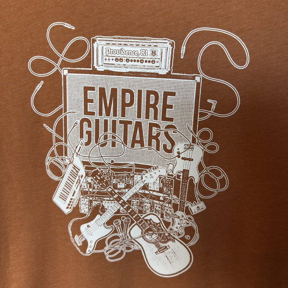 Empire Guitars Big Mess Burnt Orange T-Shirt Medium