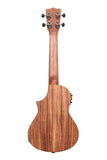 Kala KA-TK-C-CE Teak Tri-Top Concert Ukulele w/ Cutaway & EQ