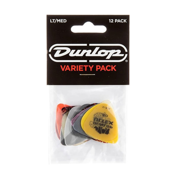 Dunlop PVP101 Guitar Pick LT/MD Variety Pack, 12 Pack Picks