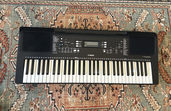 Yamaha PSR-E363 61-Key Portable Keyboard + Power Adapter  Used