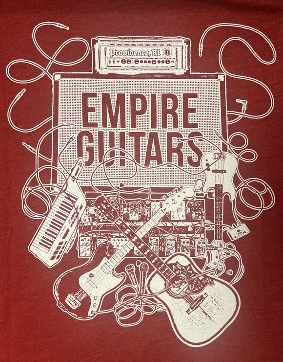 Empire Guitars Big Mess Red T-Shirt Large