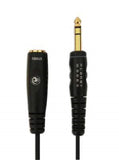 D'Addario PW-EXT-HD-10 1/4" TRS Female to Male Headphone Extension Cable - 10'