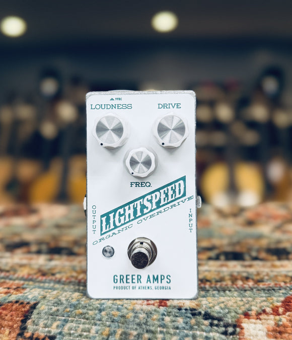 Greer Amplification Lightspeed Organic Overdrive Empire Guitars Exclusive 