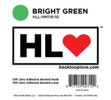 Pedaltrain - 10' Hook-and-Loop - Bright Green Pedal Board Adhesive