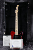 2016 G&L ASAT Classic Bluesboy - Clear Red