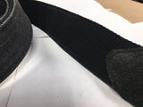 LM Products D-1 Black Denim Guitar Strap DISCONTINUED